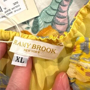 Ramy Brook Yellow Spring Dress